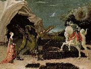 UCCELLO, Paolo St George and the Dragon (mk08) Spain oil painting artist